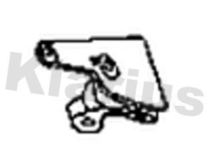 Klarius 420574 Mount, exhaust system - 1
