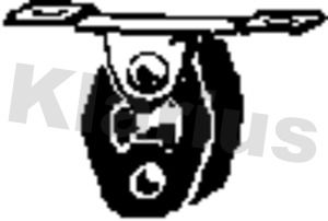 Klarius 420598 Mount, exhaust system - 1