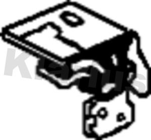 Klarius 420968 Mount, exhaust system - 1