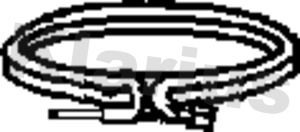 Klarius 430706 Clamping Piece, exhaust system - 1