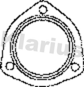 Klarius ARG10 Gasket, exhaust pipe - 2