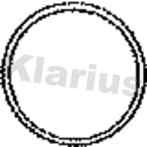 Klarius BLG36 Gasket, exhaust pipe - 2