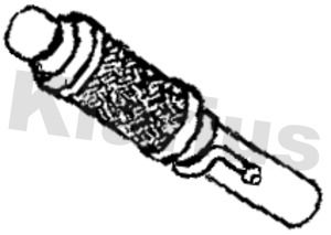 Klarius BM1009A Exhaust Pipe - 1