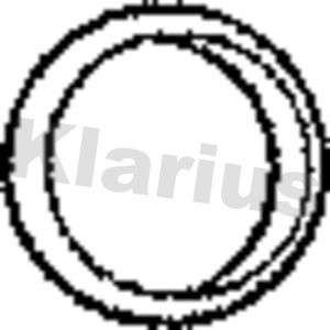 Klarius BMG15 Gasket, exhaust pipe - 2