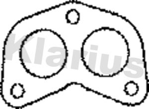 Klarius BMG1 Gasket, exhaust pipe - 2