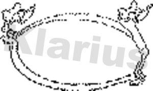 Klarius BMP15 Mount, exhaust system - 2