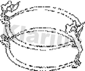 Klarius BMP30 Mount, exhaust system - 2