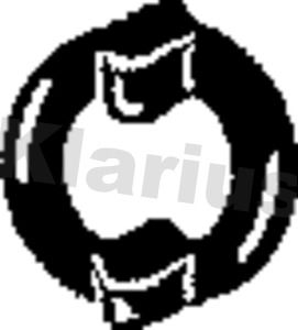 Klarius BMR15 Bracket, muffler - 2