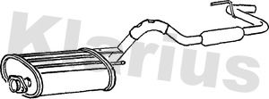 Klarius CL244A Rear Muffler - 1