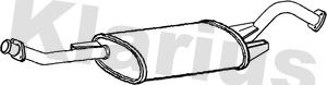 Klarius CL286L Centre Muffler - 1