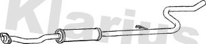 Klarius CN498J Centre Muffler - 1