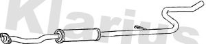 Klarius CN501E Centre Muffler - 1
