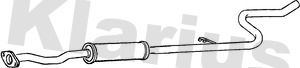 Klarius CN530L Centre Muffler - 1