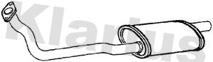 Klarius CN553D Front Muffler - 1