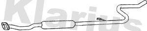 Klarius CN622C Centre Muffler - 1