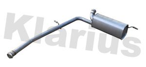 Klarius CN678V Centre Muffler - 2