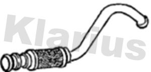 Klarius CN687G Exhaust Pipe - 1