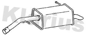 Klarius CN758C Rear Muffler - 1