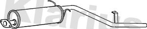 Klarius DN606Q Rear Muffler - 1