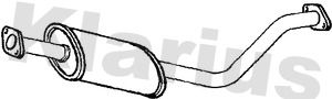 Klarius DN619X Centre Muffler - 1