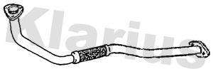 Klarius DN653X Exhaust Pipe - 1