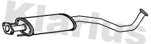 Klarius DN672V Centre Muffler - 1