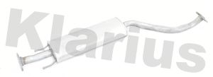 Klarius DN672V Centre Muffler - 2