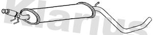 Klarius DN942X Centre Muffler - 1