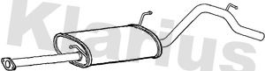 Klarius DU91E Rear Muffler - 1