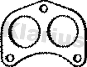 Klarius FDG12 Gasket, exhaust pipe - 2