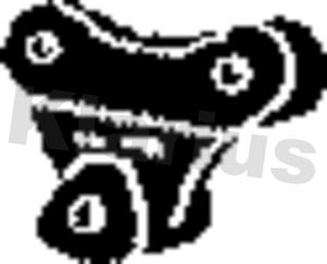 Klarius FDR50 Mount, exhaust system - 2