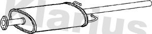 Klarius FE1042H Centre Muffler - 1