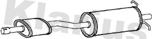 Klarius FE1045D Centre Muffler - 1