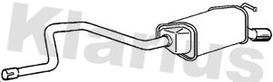Klarius FE1096D Rear Muffler - 1