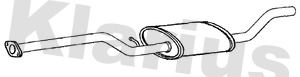 Klarius FE1140M Centre Muffler - 1
