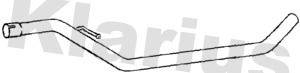 Klarius FE1146E Exhaust Pipe - 1