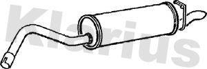 Klarius FE325G Rear Muffler - 1