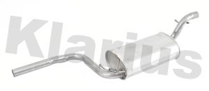 Klarius FE689W Centre Muffler - 2
