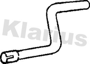 Klarius FE835G Exhaust Pipe - 1