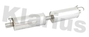 Klarius FE888D Centre Muffler - 2