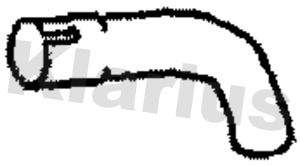 Klarius FE895T Exhaust Pipe - 1