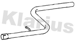 Klarius FT964V Exhaust Pipe - 1