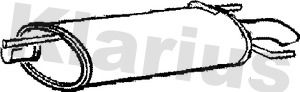 Klarius GM264M Rear Muffler - 1