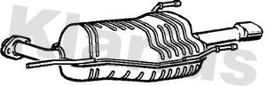 Klarius GM421H Rear Muffler - 1