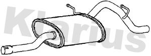 Klarius GM438H Rear Muffler - 1