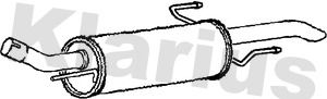 Klarius GM495A Rear Muffler - 1