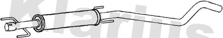 Klarius GM604M Centre Muffler - 1