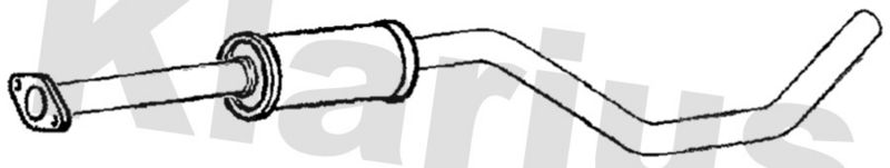 Klarius GM759K Centre Muffler - 1