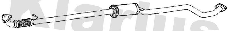 Klarius GM880H Centre Muffler - 1