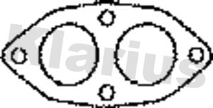 Klarius GMG13 Gasket, exhaust pipe - 2